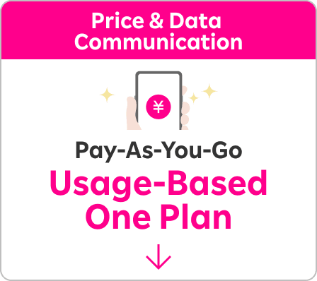 Price & Data Communication Pay-As-You-Go Usage-Based One Plan