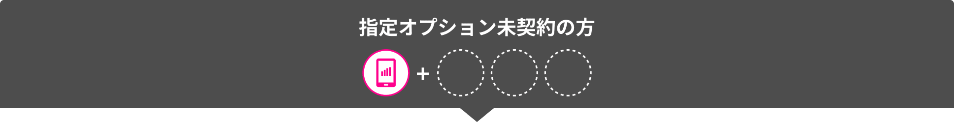 指定オプション未契約の方